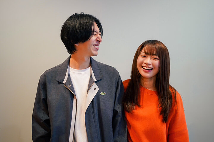 田中萌さん・純菜さんご夫婦